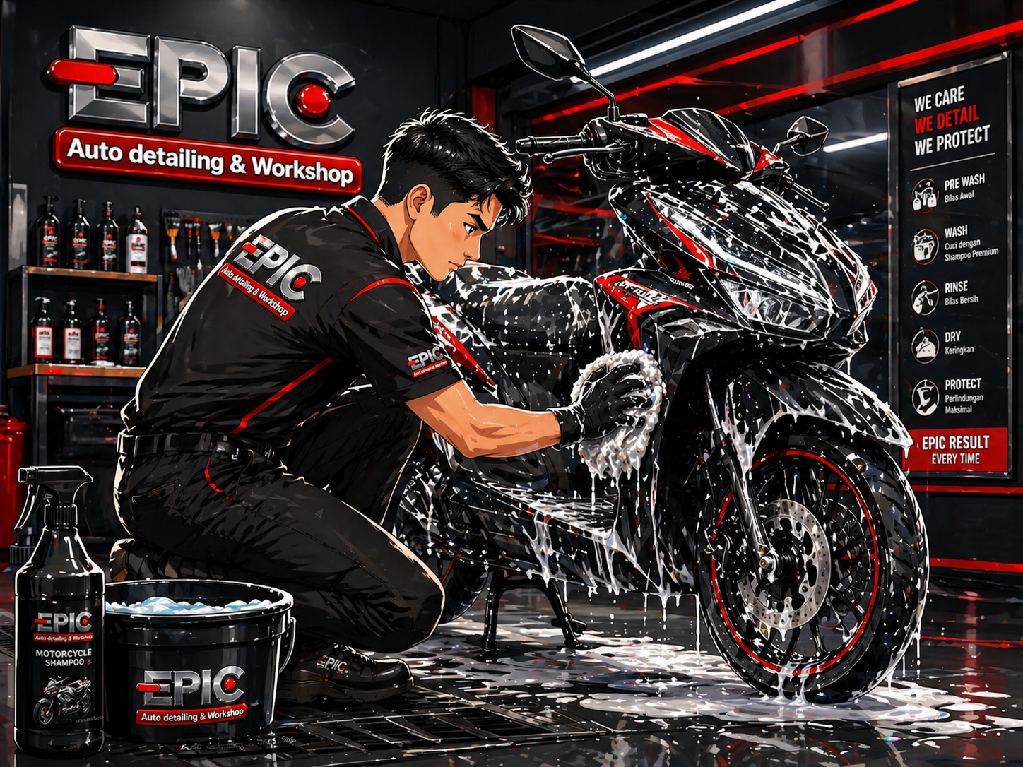 Cuci Motor